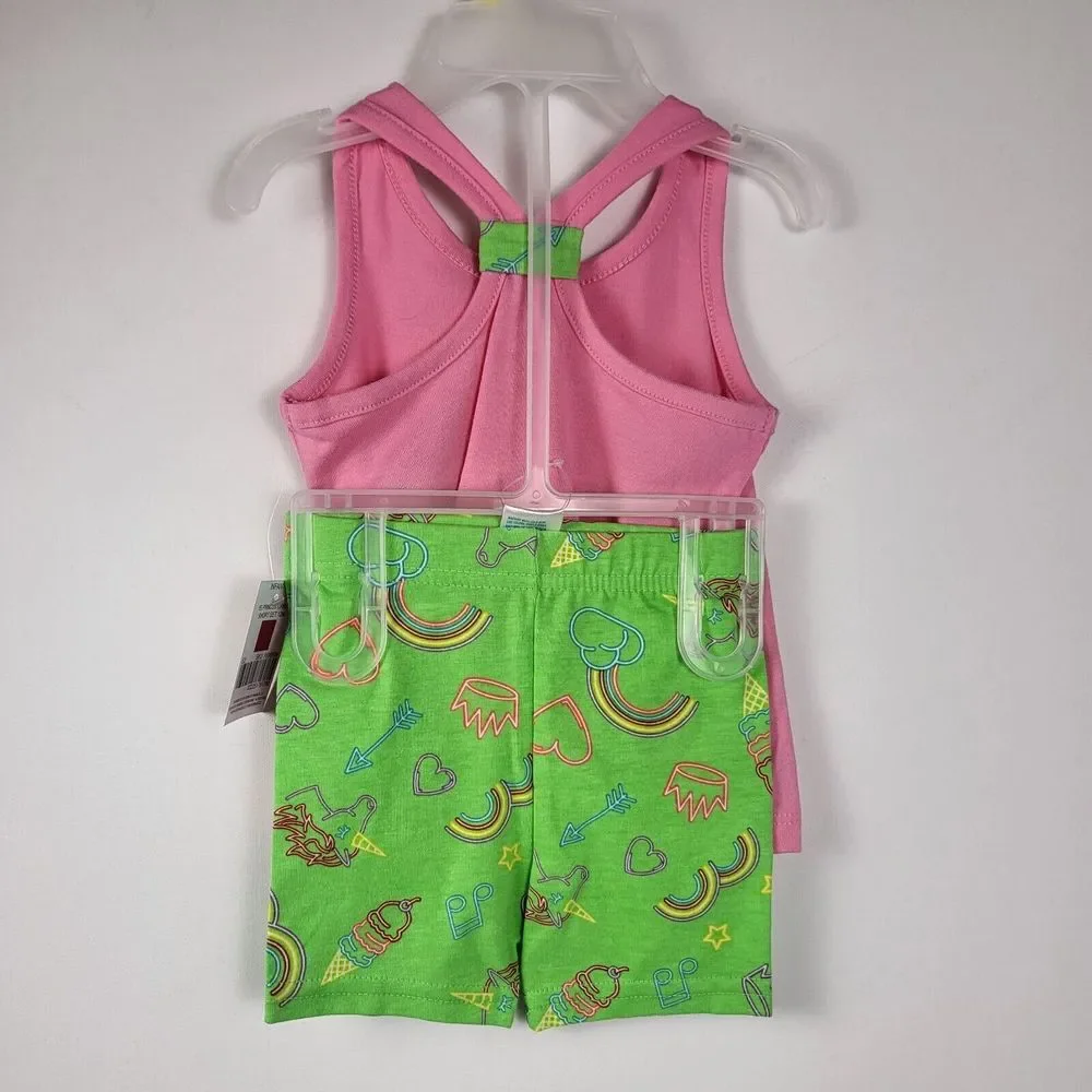 4 12 Months Girls 2-3 Pc Outfits Disney Minnie‎ Mouse Princess Mermaid Unicorns